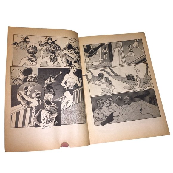 Middle Class Fantasies Vintage Underground Comix Comic Book - 1973 Jerry Lane - Picture 7 of 16